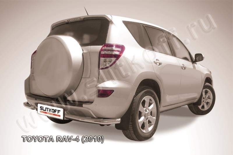 Slitkoff TR410-015 защита заднего бампера уголки d57 Toyota RAV4 (2010)