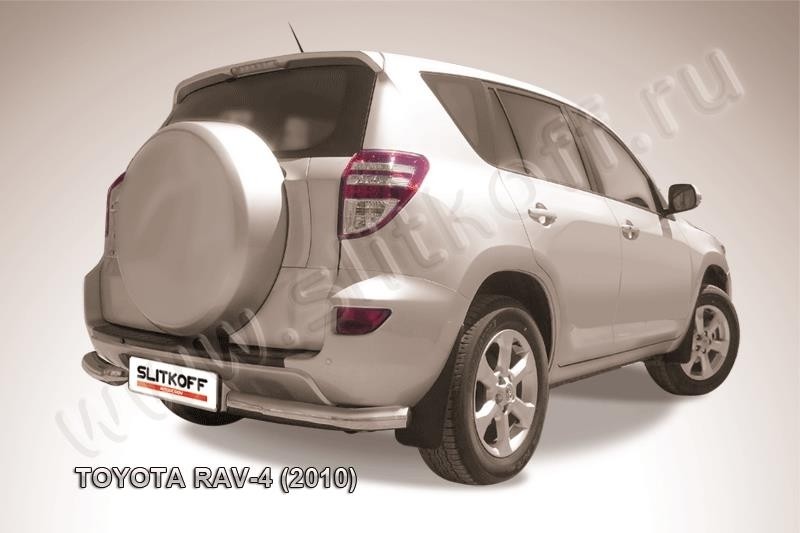 Slitkoff TR410-017 защита заднего бампера уголки d76 Toyota RAV4 (2010)