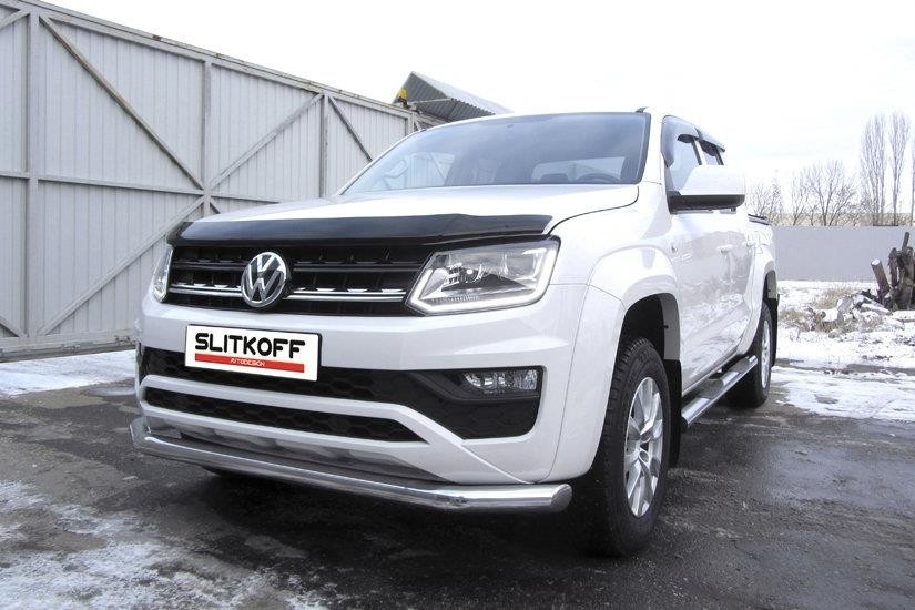 Slitkoff VWAM16-003 защита переднего бампера d76 Volkswagen Amarok (2016)