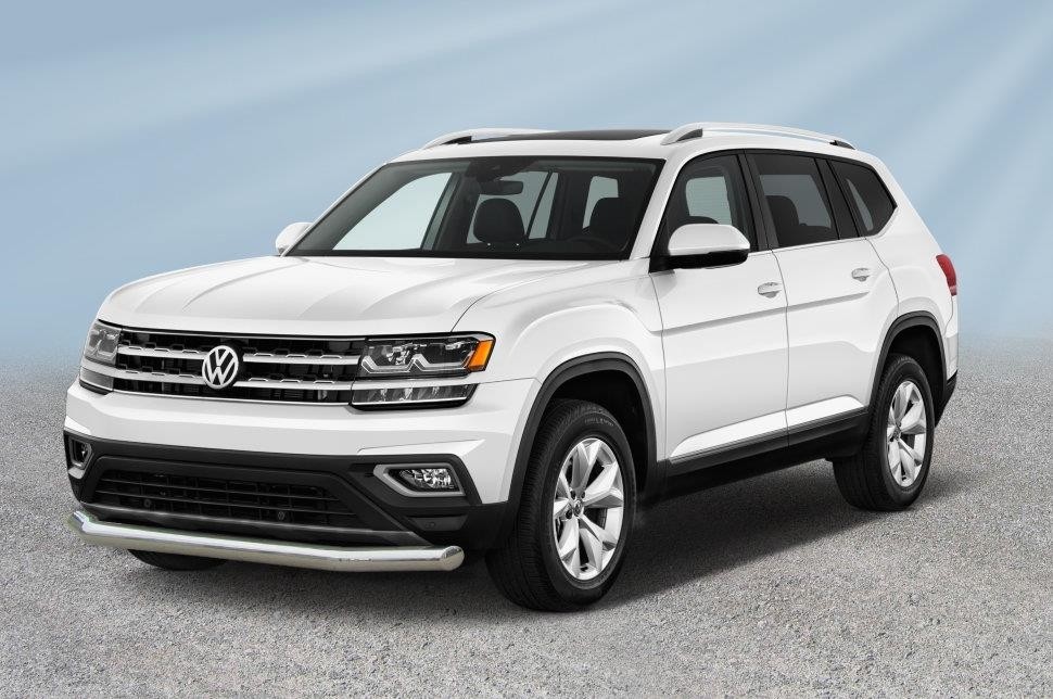 Slitkoff VWTM001 защита переднего бампера d76 Volkswagen Teramont (2018)