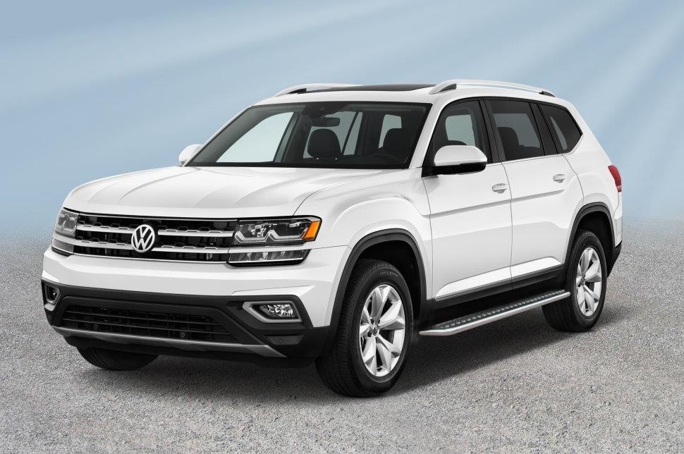 Slitkoff VWTM003 защита порогов d57 с листом Volkswagen Teramont (2018)