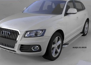 Can Otomotiv AUQ5.56.0025 пороги алюминиевые (Opal) Audi Q5 (2009-)