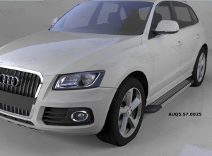 Can Otomotiv AUQ5.57.0025 пороги алюминиевые (Topaz) Audi Q5 (2009-)