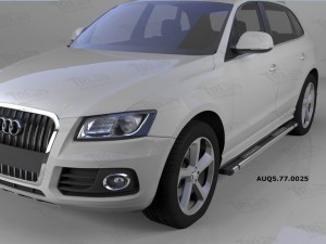 Can Otomotiv AUQ5.77.0025 пороги алюминиевые (Emerald Black) Audi Q5 (2009-)