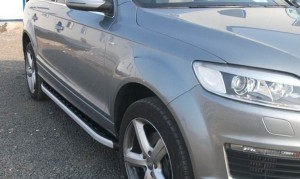 Can Otomotiv AUQ7.47.0025 пороги алюминиевые (Alyans) Audi Q7 (2009-2015) (нагр. до 40 кг.)