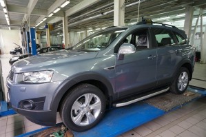Can Otomotiv CECA.47.0091 пороги алюминиевые (Alyans) Chevrolet Captiva (2006-2010-)