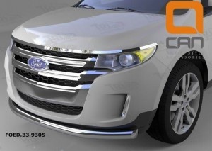 Can Otomotiv FOED.33.9305 защита переднего бампера Ford Edge (2014-) (одинарная) d 76