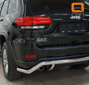 Can Otomotiv JECH.57.1311 защита заднего бампера Jeep Grand Cherokee (2011-) (волна) d 60