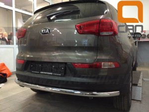 Can Otomotiv KISP.55.1431 защита заднего бампера KIA Sportage (2010-2016) (одинарная) d 60