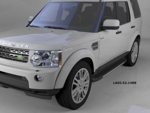 Can Otomotiv LADI.52.1488 пороги алюминиевые (Onyx) Land Rover Discovery 3 (2008-2010)