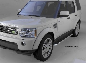 Can Otomotiv LADI.55.1488 пороги алюминиевые (Ring) Land Rover Discovery 3 (2008-2010)