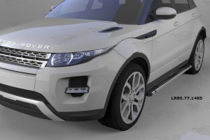 Can Otomotiv LRRE.77.1485 пороги алюминиевые (Emerald Black) Land Rover Evoque (2011-) кроме к-ции Dynamic