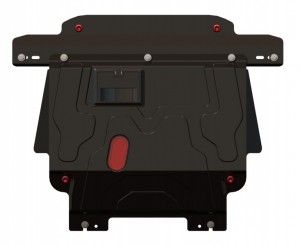 Защита картера и КПП сталь 2 мм Шериф 08.1301 Ford Fiesta 2001–2008