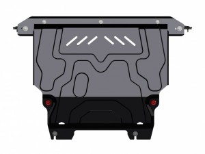Защита картера и КПП сталь 2 мм Шериф 08.2526 Ford Fiesta 2008–2013