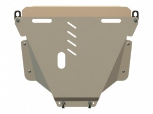Защита картера и КПП алюминий 5 мм Шериф 09.1083 Honda CR-V 2007–2012
