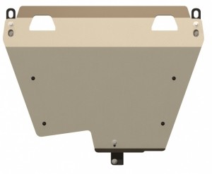 Защита картера и КПП алюминий 4 мм Шериф 09.1446 Honda Accord 2008–2012