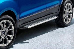 Slitkoff AL-FES1705 пороги алюминиевые "Standart Silver" 1600 серебристые Ford EcoSport (2017)