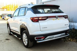 Slitkoff CHANCS35P-006 защита заднего бампера d57 Changan CS35 Plus (2019)
