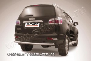 Slitkoff CHTB12-013 защита заднего бампера d57 Chevrolet Trailblazer (2012)