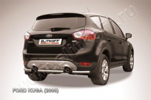 Slitkoff FKG012 защита заднего бампера d57 Ford Kuga (2008)