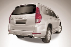 Slitkoff HavH9-17-009 защита заднего бампера уголки d57 Haval H9 (2017)