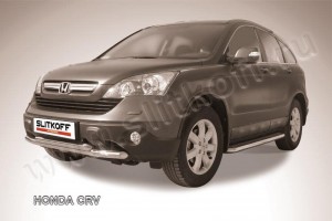 Slitkoff HCRV003 защита переднего бампера d57+ d57 двойная Honda CR-V (2009)