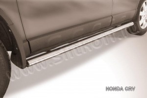 Slitkoff HCRV008 защита порогов d57 труба Honda CR-V (2009)