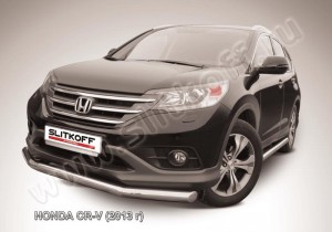 Slitkoff HCRV13-002 защита переднего бампера d76 Honda CR-V (2013) (2L)