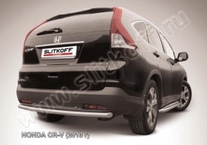 Slitkoff HCRV13-010 защита заднего бампера d57 радиусная Honda CR-V (2013) (2L)