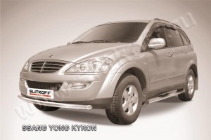 Slitkoff SYK010 защита переднего бампера d57 SsangYong Kyron