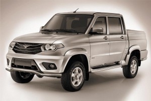 Slitkoff UPpic14-013 защита переднего бампера d57 "волна" УАЗ Пикап 2014