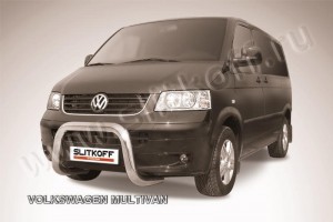 Slitkoff VWM001 кенгурятник d76 низкий "мини" Volkswagen Multivan