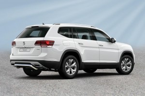 Slitkoff VWTM005 защита заднего бампера d57 "скоба" Volkswagen Teramont (2018)