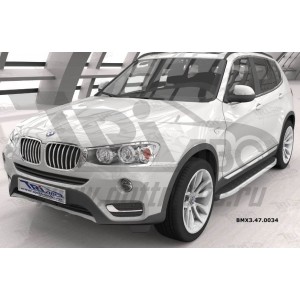 Can Otomotiv BMX3.47.0034 пороги алюминиевые (Alyans) BMW X3 (F25 2010-)
