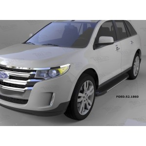 Can Otomotiv FOED.52.1860 пороги алюминиевые (Onyx) Ford Edge (2014-)