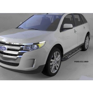 Can Otomotiv FOED.53.1860 пороги алюминиевые (Corund Silver) Ford Edge (2014-)