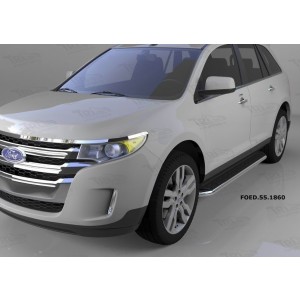 Can Otomotiv FOED.55.1860 пороги алюминиевые (Ring) Ford Edge (2014-)