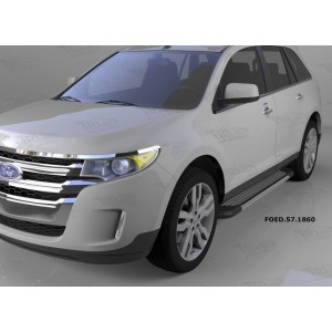 Can Otomotiv FOED.57.1860 пороги алюминиевые (Topaz) Ford Edge (2014-)