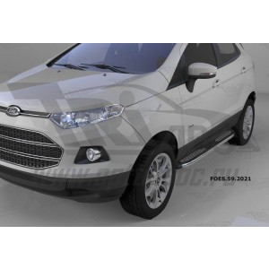 Can Otomotiv FOES.59.2021 пороги алюминиевые (Zirkon) Ford EcoSport (2014-)