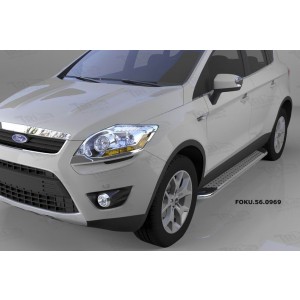 Can Otomotiv FOKU.56.0969 пороги алюминиевые (Opal) Ford Kuga (2008-2013)