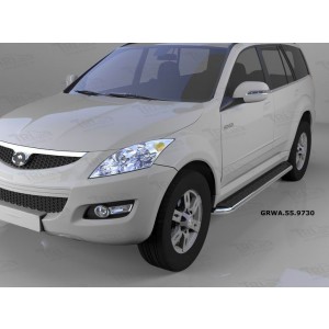 Can Otomotiv GRWA.55.9730 пороги алюминиевые (Ring) Great Wall Hover H3 (2010-)