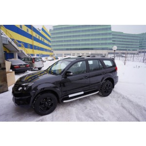 Can Otomotiv GWHO.47.0101 пороги алюминиевые (Alyans) Great Wall Hover H3 (2010-)