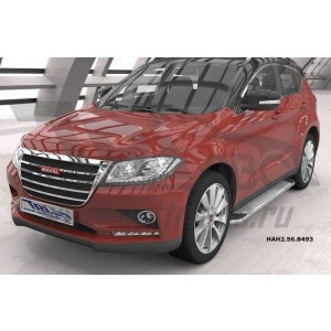 Can Otomotiv HAH2.56.8493 пороги алюминиевые (Opal) Haval H2 (2016-)