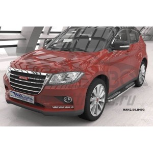 Can Otomotiv HAH2.59.8493 пороги алюминиевые (Zirkon) Haval H2 (2016-)