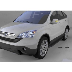 Can Otomotiv HOCR.54.1047 пороги алюминиевые (Sapphire Black) Honda CR-V (2007-2012)