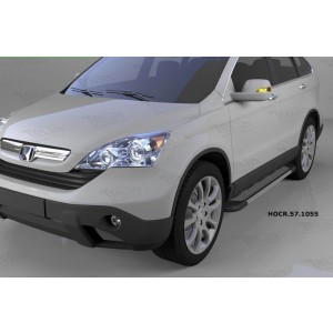 Can Otomotiv HOCR.57.1055 пороги алюминиевые (Topaz) Honda CR-V (2007-2012)