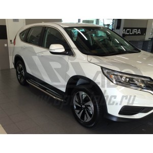 Can Otomotiv HOCR.59.1048 пороги алюминиевые (Zirkon) Honda CR-V (2012-2014 / 2015-)