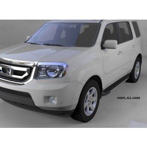 Can Otomotiv HOPL.52.1060 пороги алюминиевые (Onyx) Honda Pilot (2008-2010/2010-2015)