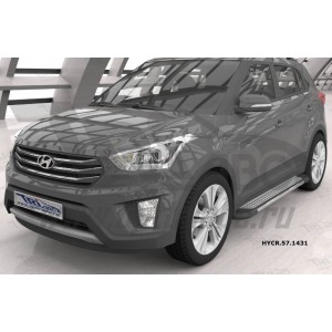 Can Otomotiv HYCR.57.1431 пороги алюминиевые (Topaz) Hyundai Creta (2016-)