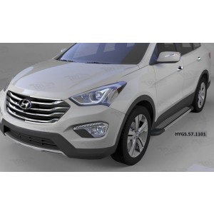 Can Otomotiv HYGS.57.1101 пороги алюминиевые (Topaz) Hyundai Grand Santa Fe (2013-)